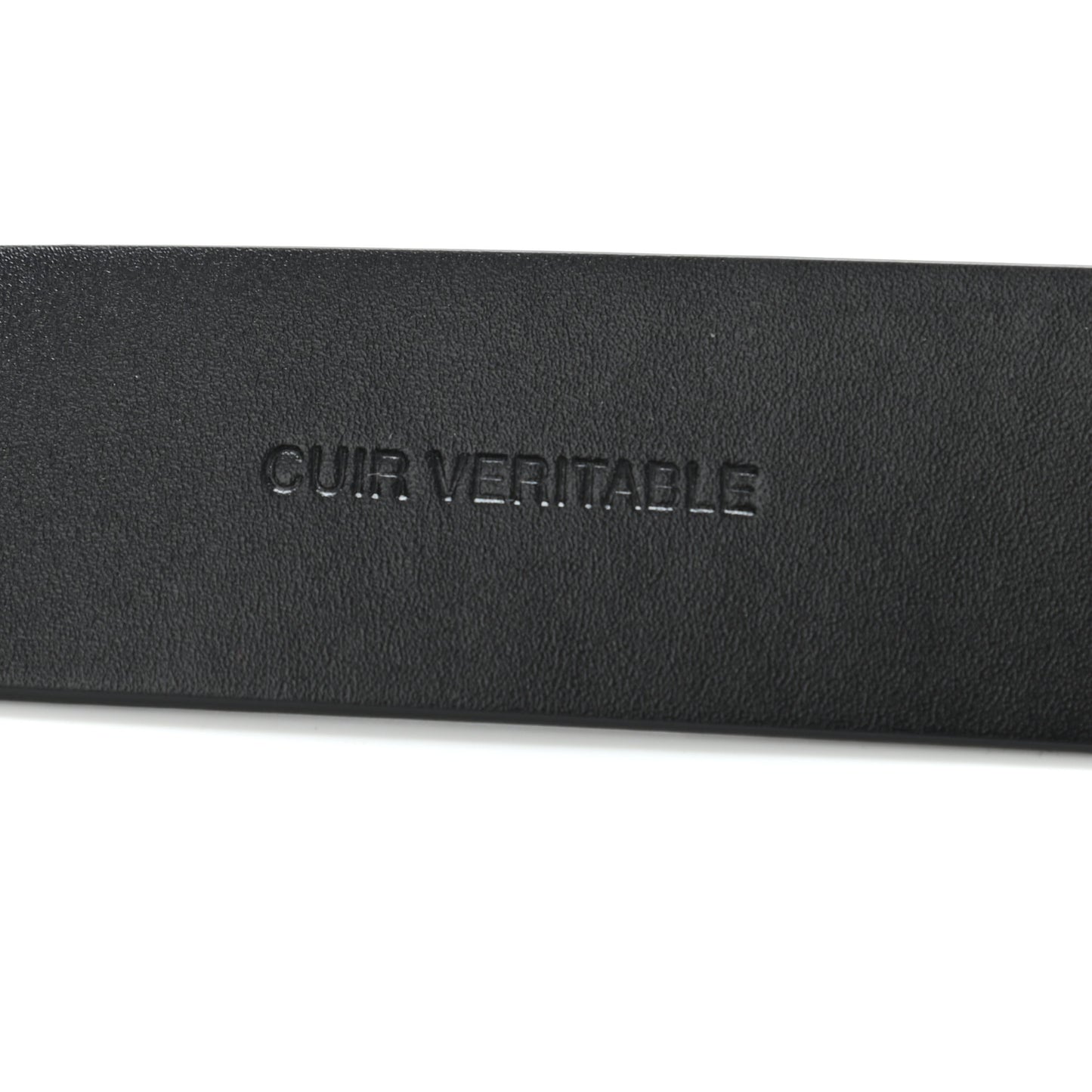 Calfskin CC Chain Belt 80 32 Black
