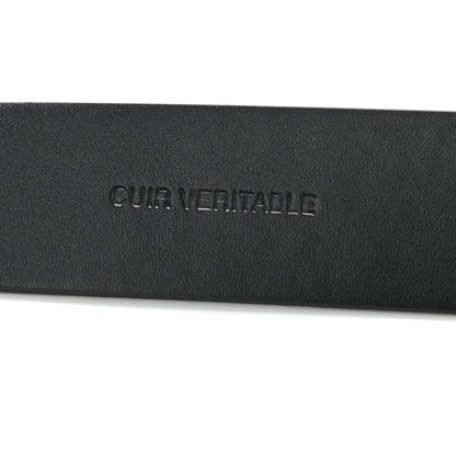 Chanel Calfskin CC Chain Belt 80 32 Black 5 of 8
