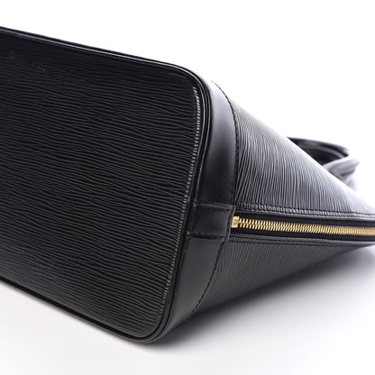 Louis Vuitton Epi Alma PM Black 6 of 11