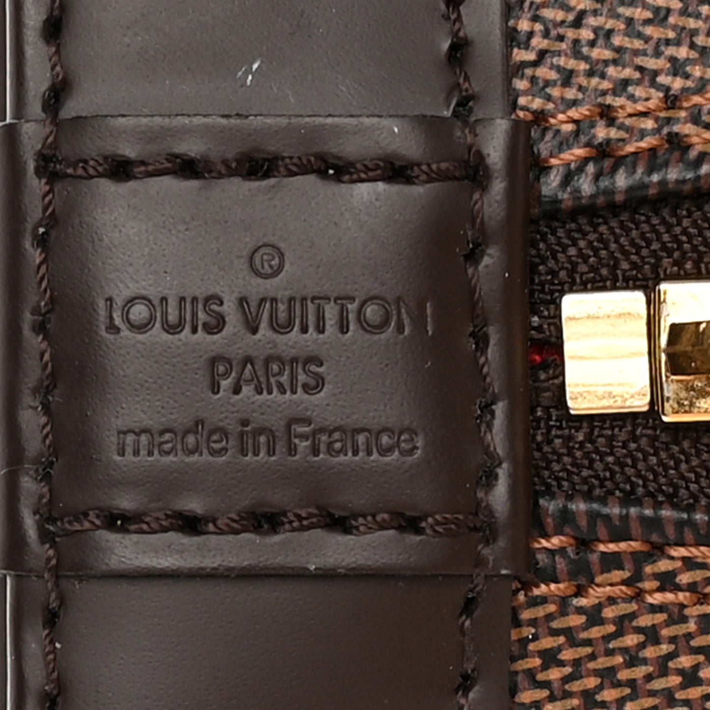 Damier Ebene Alma BB