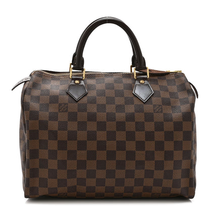 Louis Vuitton Damier Ebene Speedy 30 1 of 10