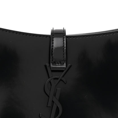 Saint Laurent Patent Monochrome Le 5 A 7 Hobo Black 8 of 10