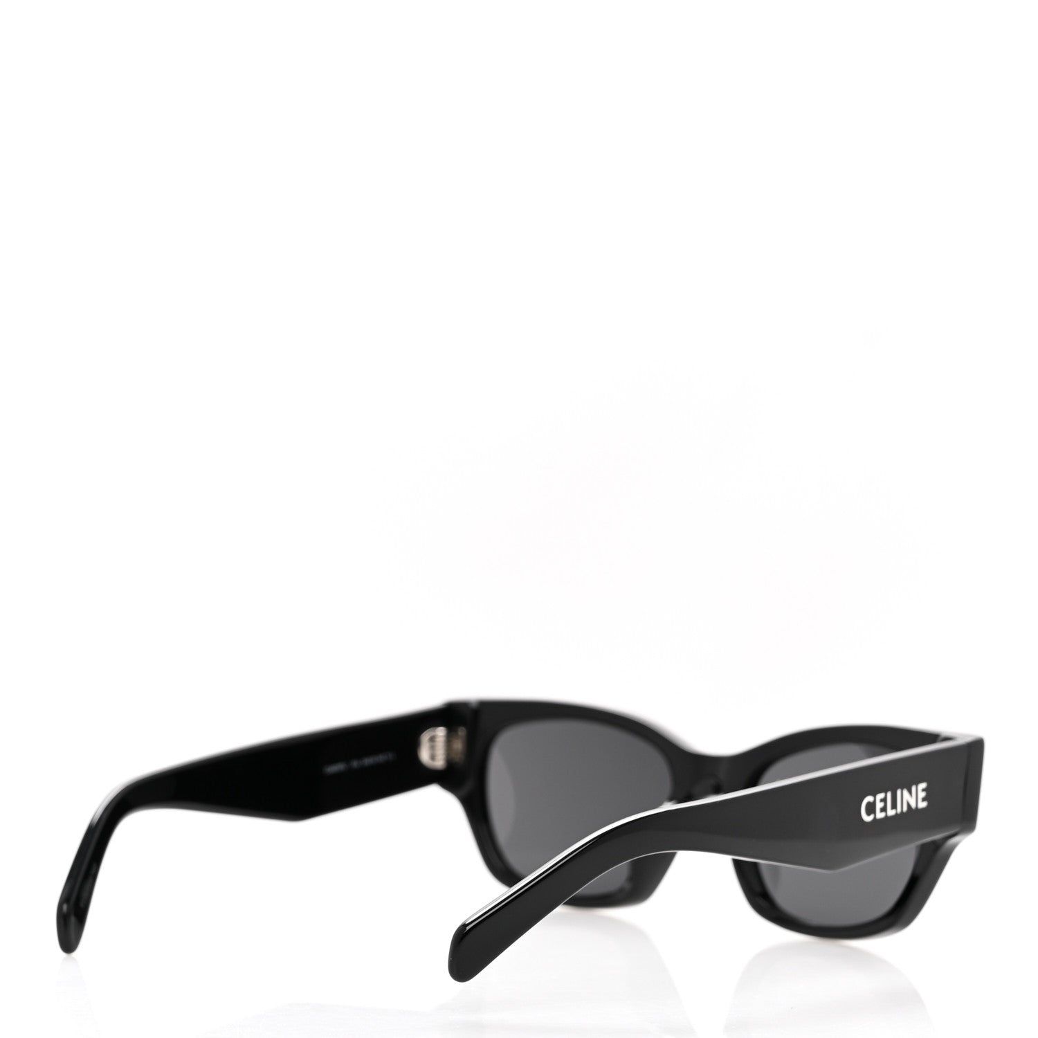 Celine Acetate Cat Eye Sunglasses CL40197U Black 4 of 8