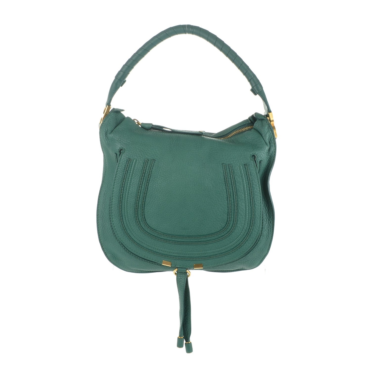 Chloe Calfskin Medium Marcie Hobo Emerald 1 of 7