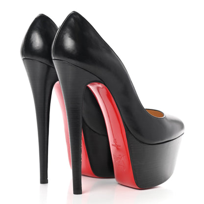 Christian Louboutin Kid Victoria 160 Pumps 37 Black 4 of 13