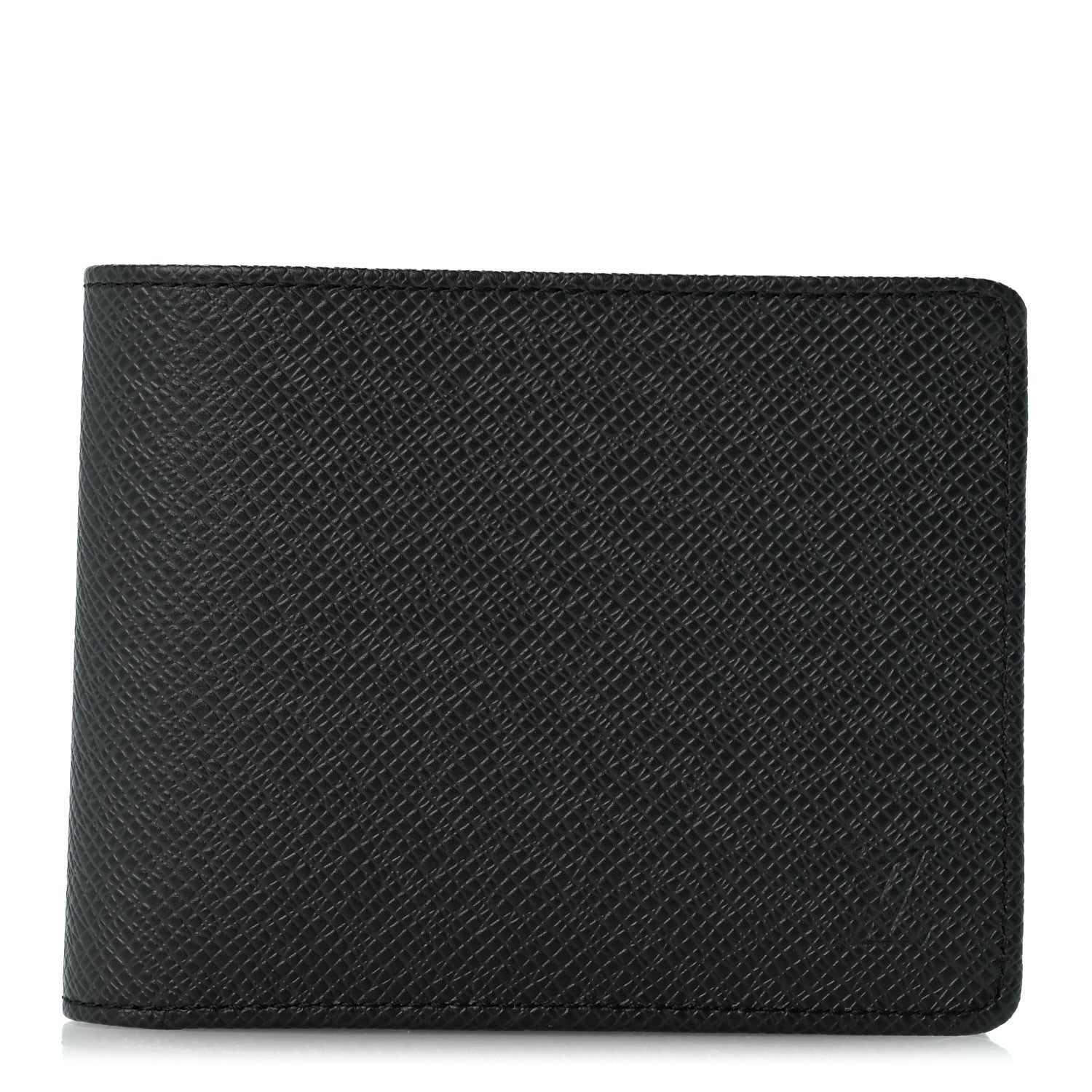 Louis Vuitton Taiga Slender Wallet Black 1 of 9