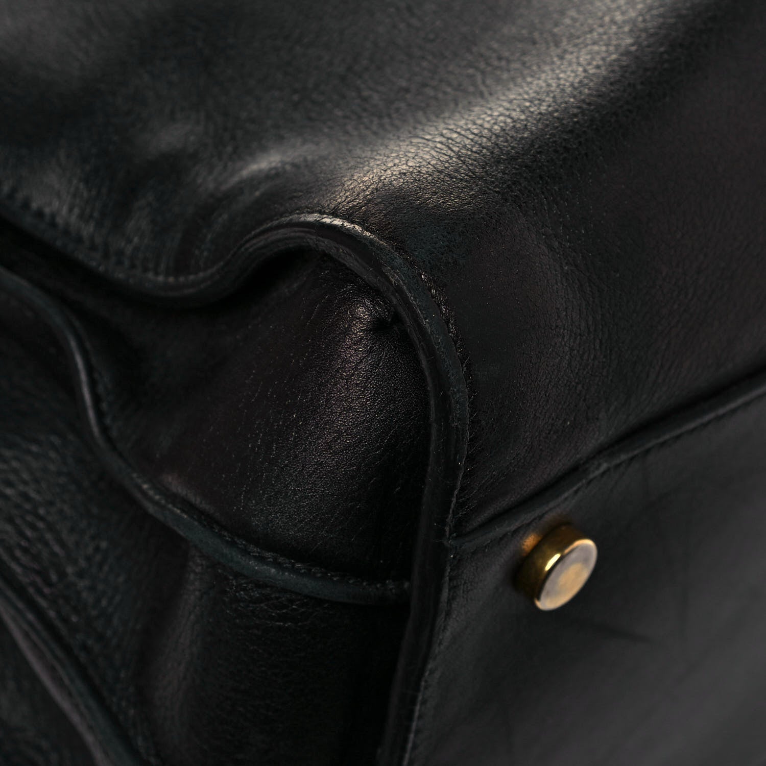Saint Laurent Calfskin Small Sac De Jour Black 6 of 9