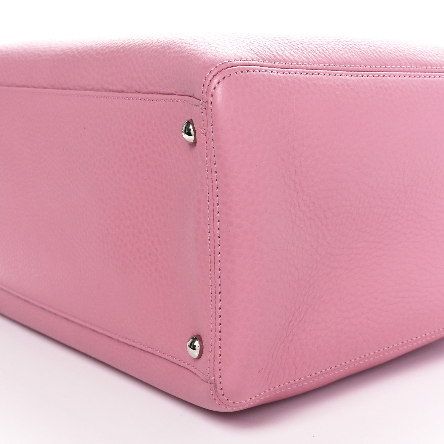 Chanel Calfskin Cerf Executive Shopper Tote Pink 10 of 10