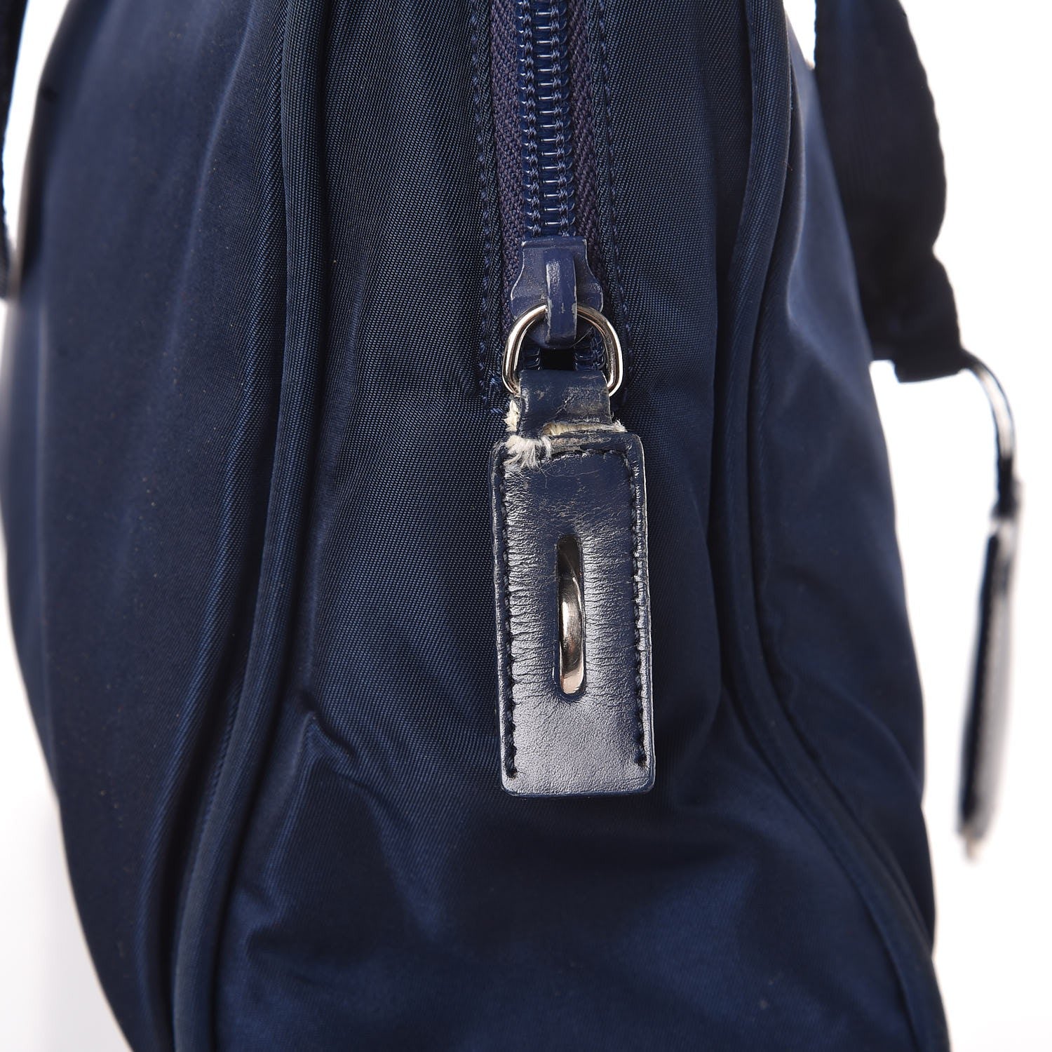 Prada Tessuto Nylon Tote Navy 9 of 9