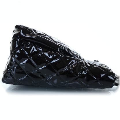 Chanel Patent Quilted Large Chic and Glitter Tote Black 5 of 10