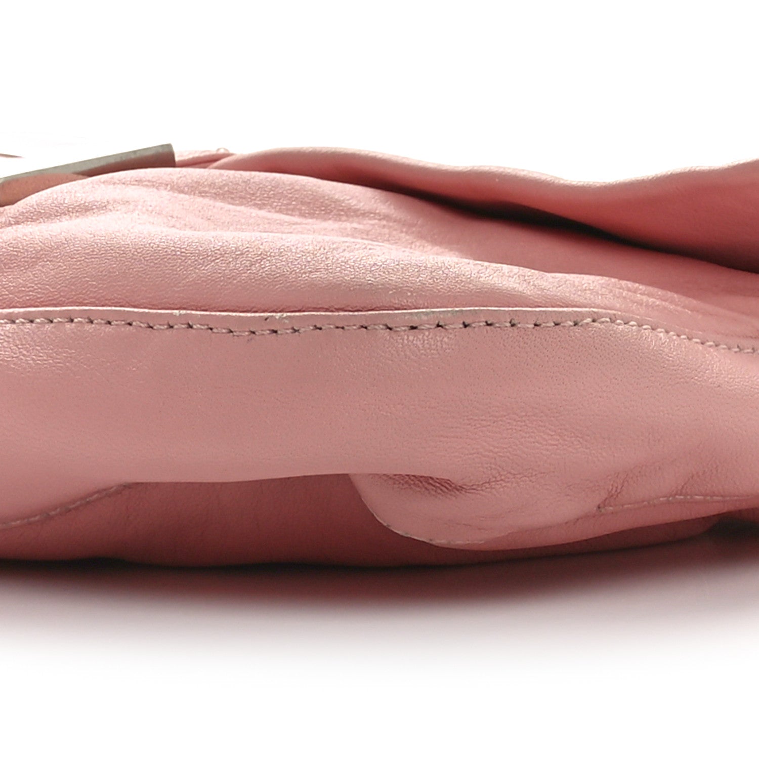 Fendi Nappa Elefante Baguette Pink 9 of 9