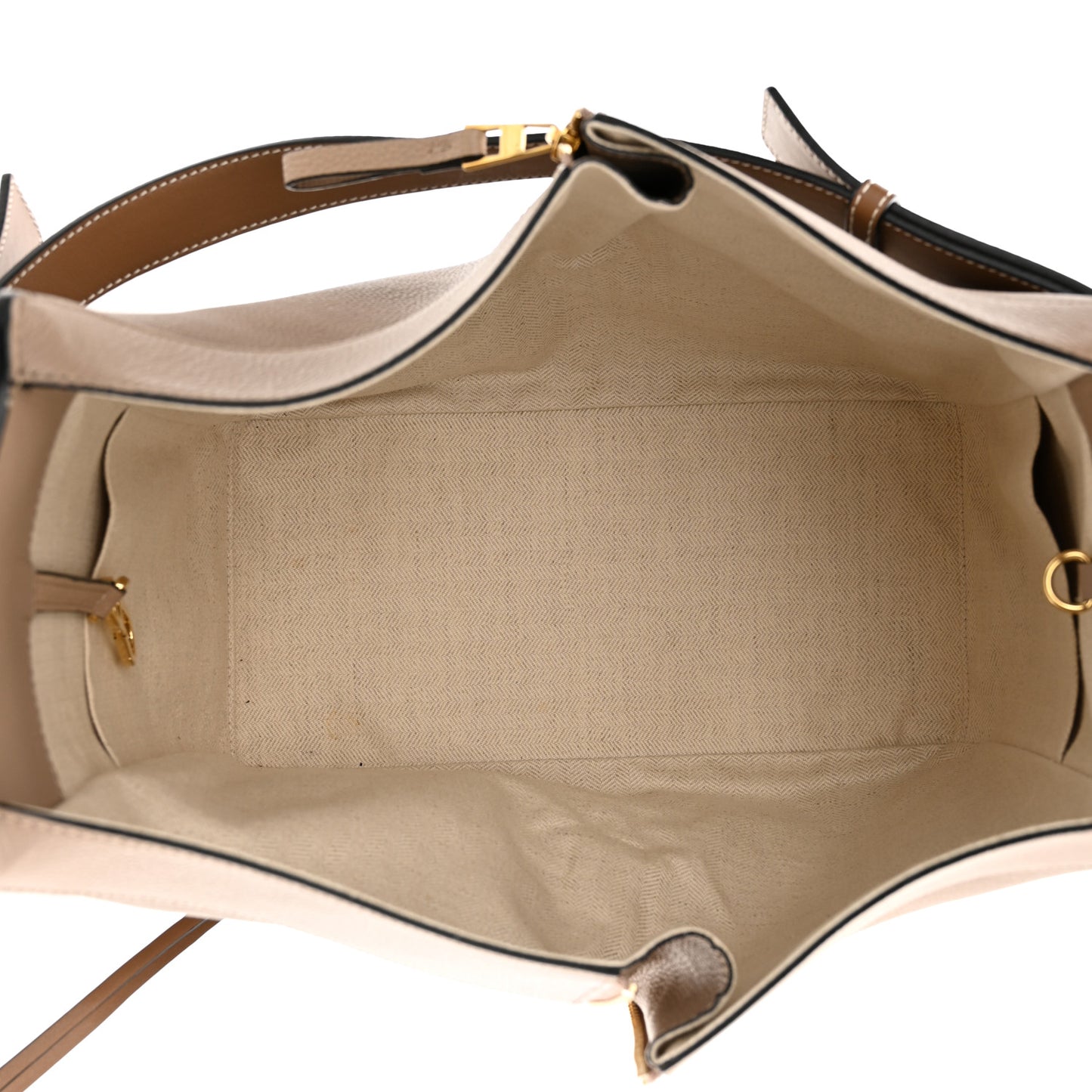 Calfskin Medium Hammock Shoulder Bag Sand Mink