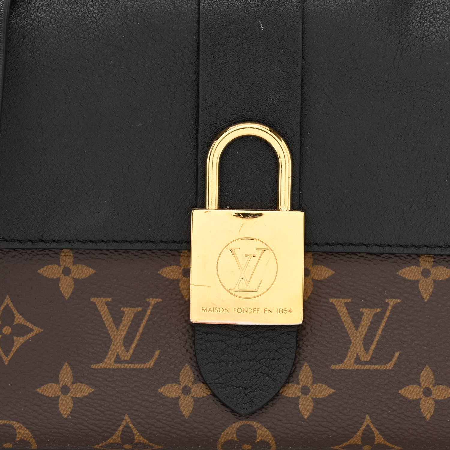 Louis Vuitton Monogram Locky BB Black 7 of 11