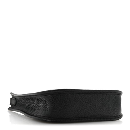 Hermes Taurillon Clemence Evelyne TPM Black 4 of 10