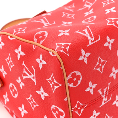 Louis Vuitton Soft Calfskin Monogram Speedy P9 Bandouliere 25 Red 12 of 12
