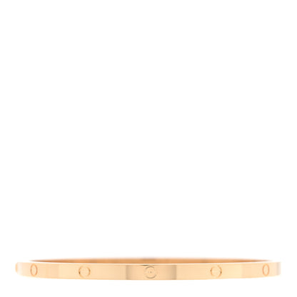 Cartier 18K Pink Gold Small LOVE Bracelet 18 2 of 7