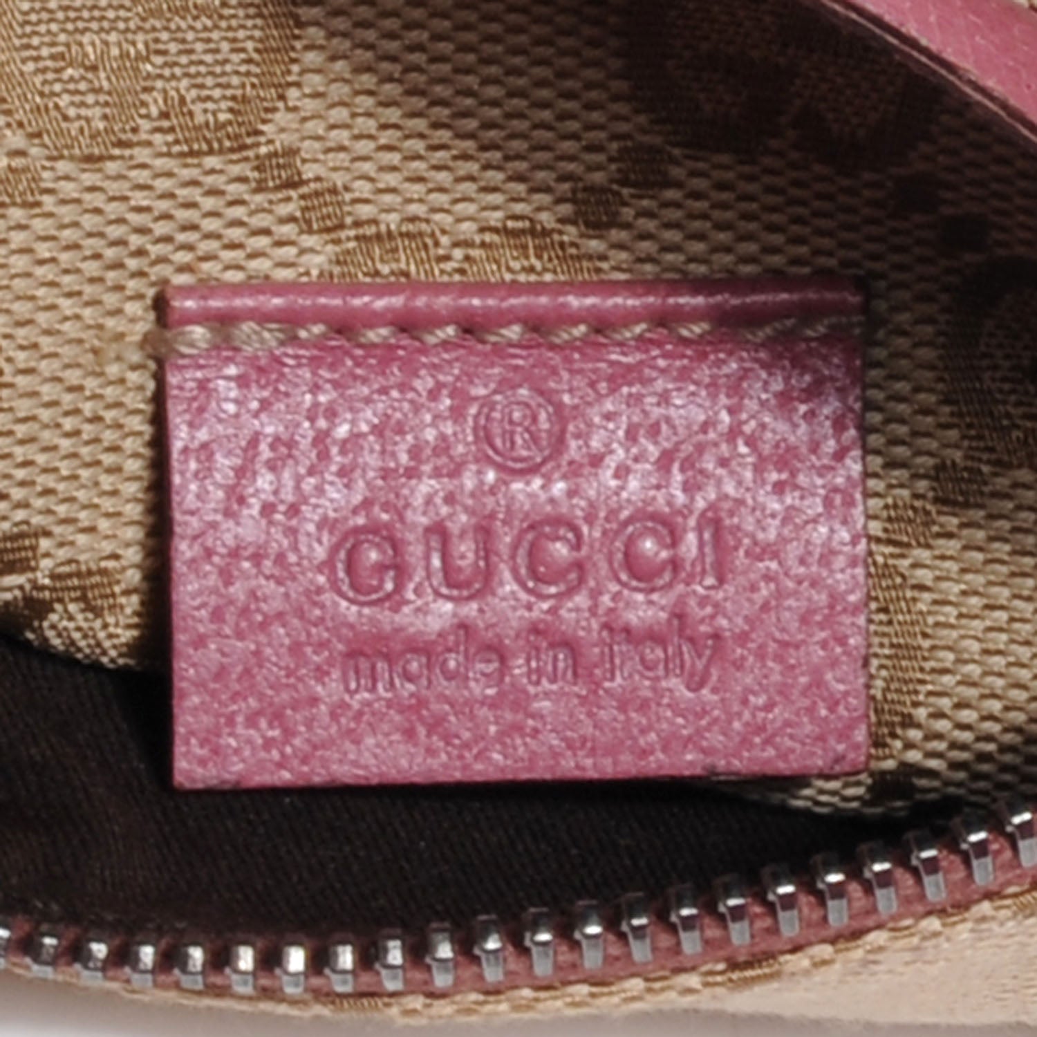 Gucci GG Monogram Web Double Pocket Belt Bag Pink 7 of 9