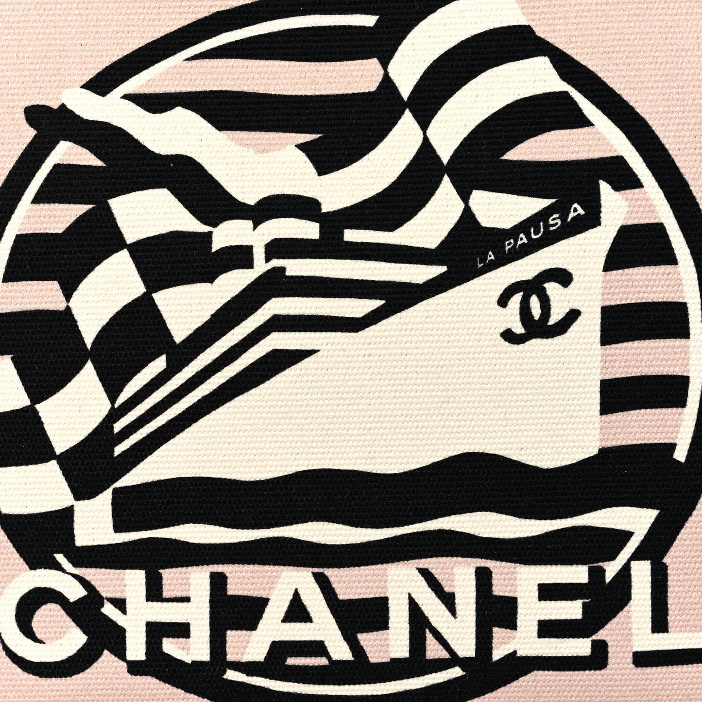 Canvas La Pausa Cosmetic Case Light Pink