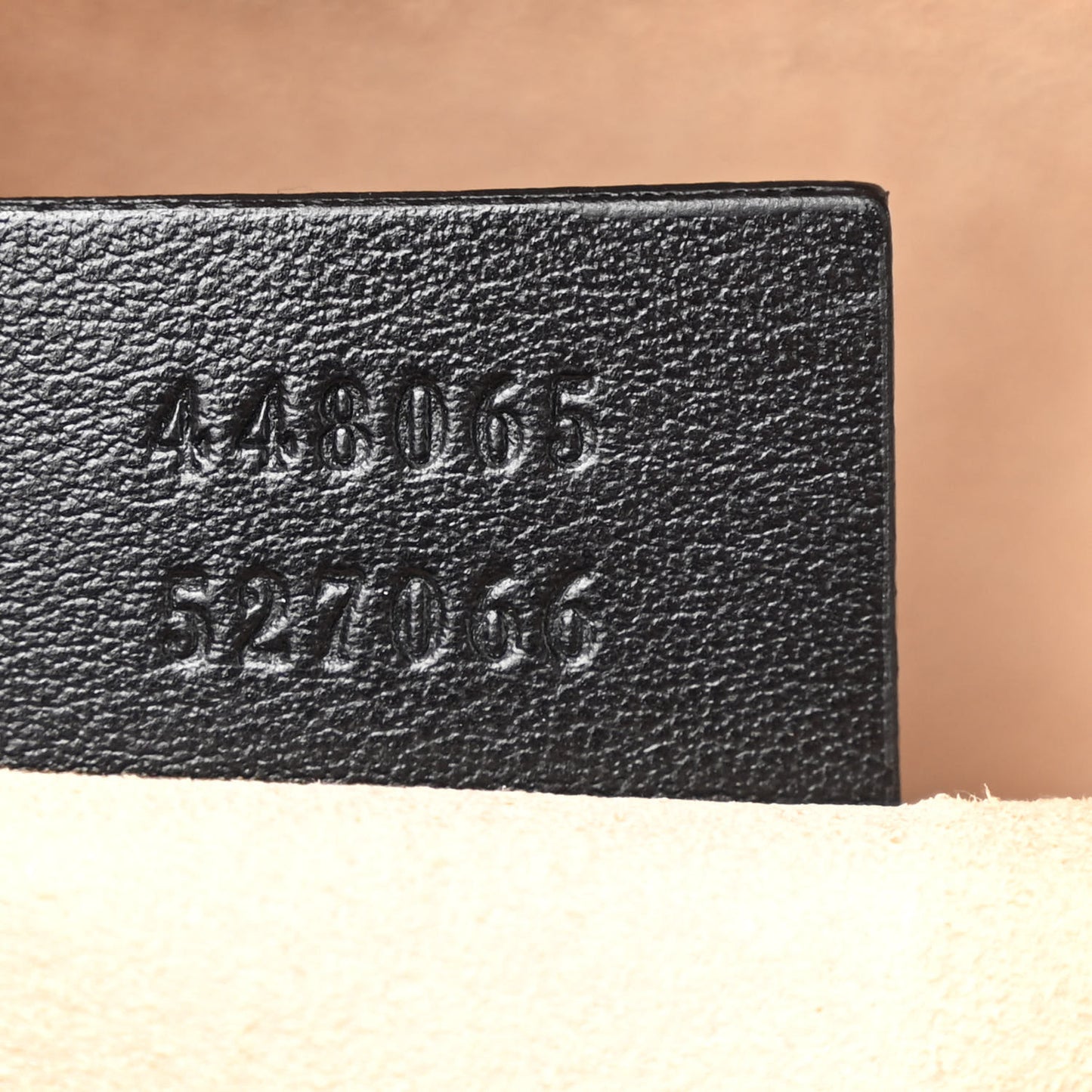 Calfskin Matelasse Mini GG Marmont Chain Shoulder Bag Black