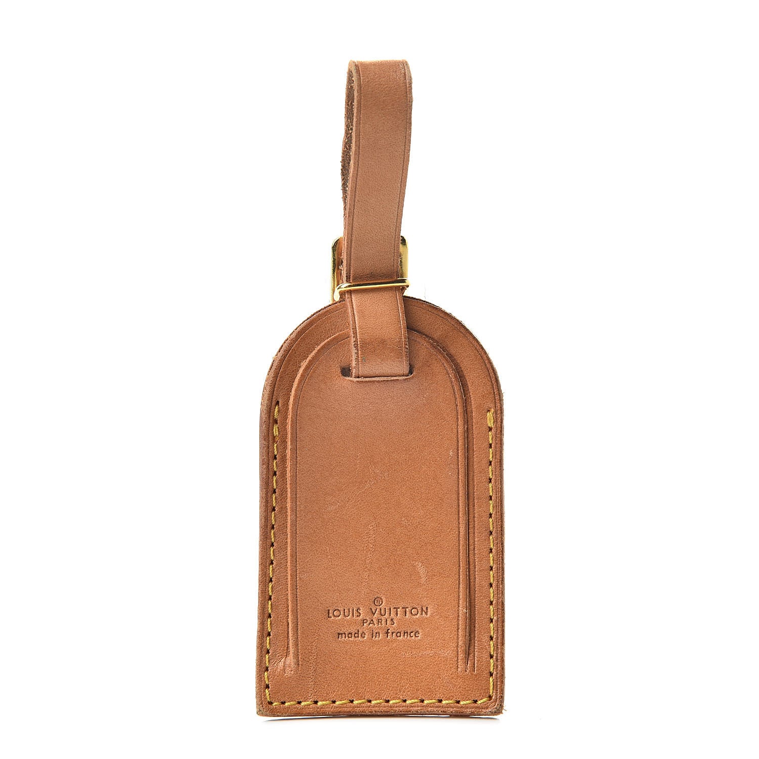 Louis Vuitton Vachetta Luggage Tag 1 of 8