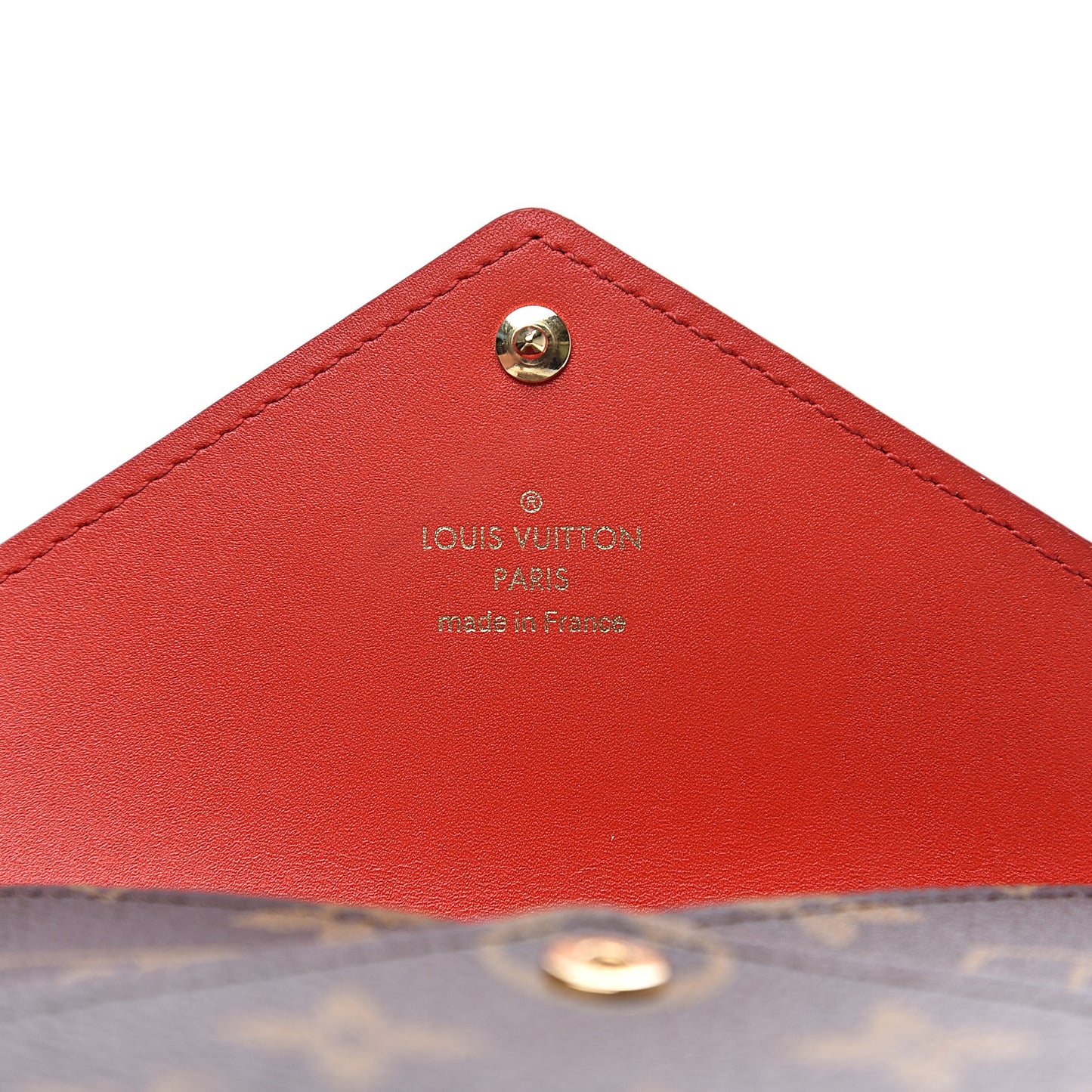 Monogram Medium Kirigami Pochette Insert Coquelicot