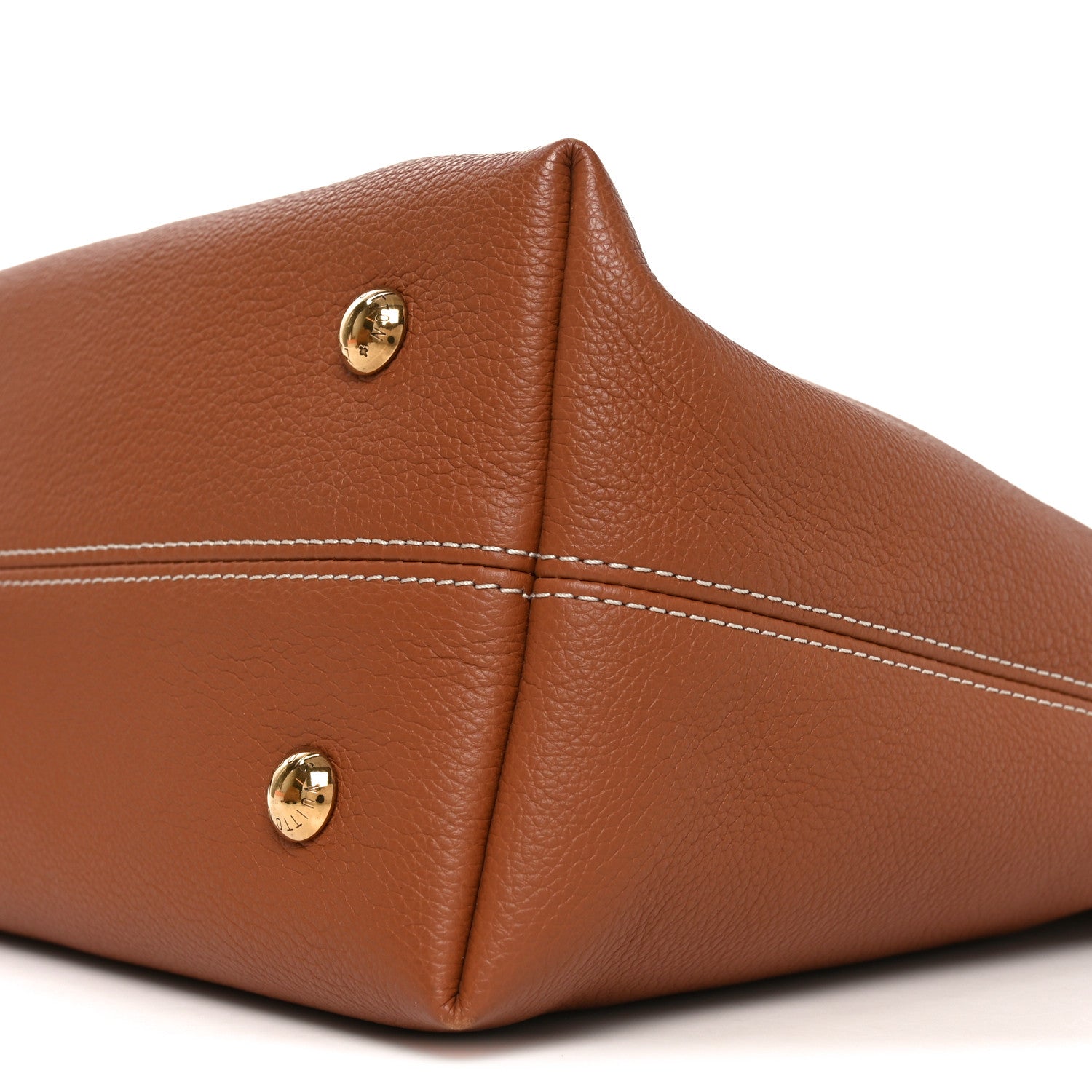 Louis Vuitton Grained Calfskin Low Key Hobo PM Cognac 10 of 10