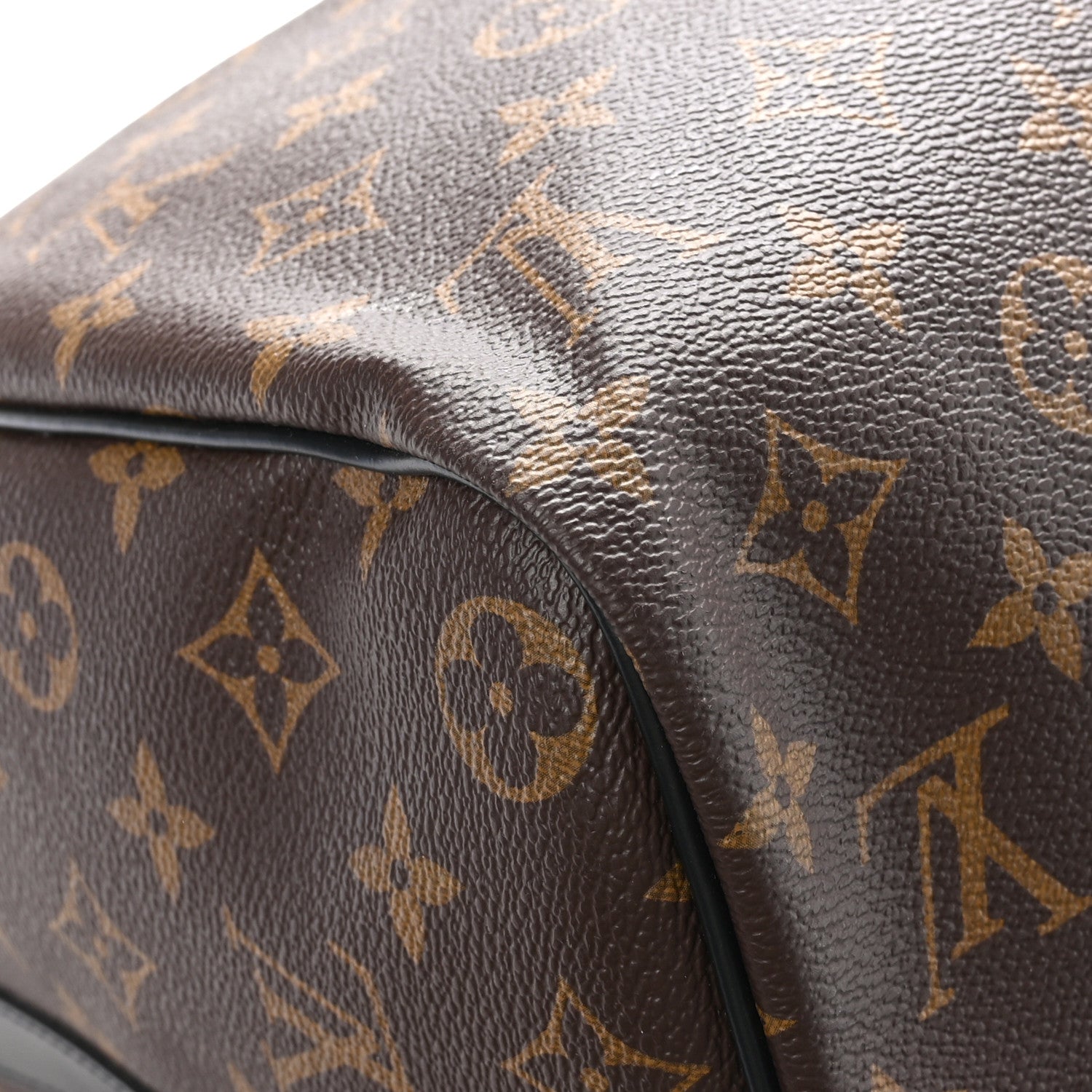 Louis Vuitton Monogram Macassar Keepall Bandouliere 45 9 of 10