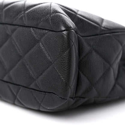 Chanel Caviar Quilted Shopping Tote Black 9 of 17