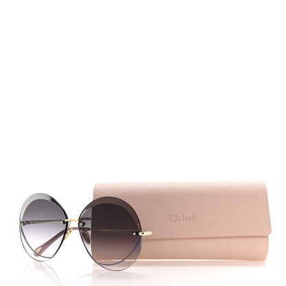Chloe Metal Round Sunglasses CH0063S Pink 8 of 8