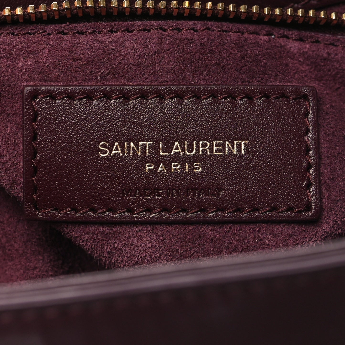 Patent Le 5 A 7 Hobo Bordeaux