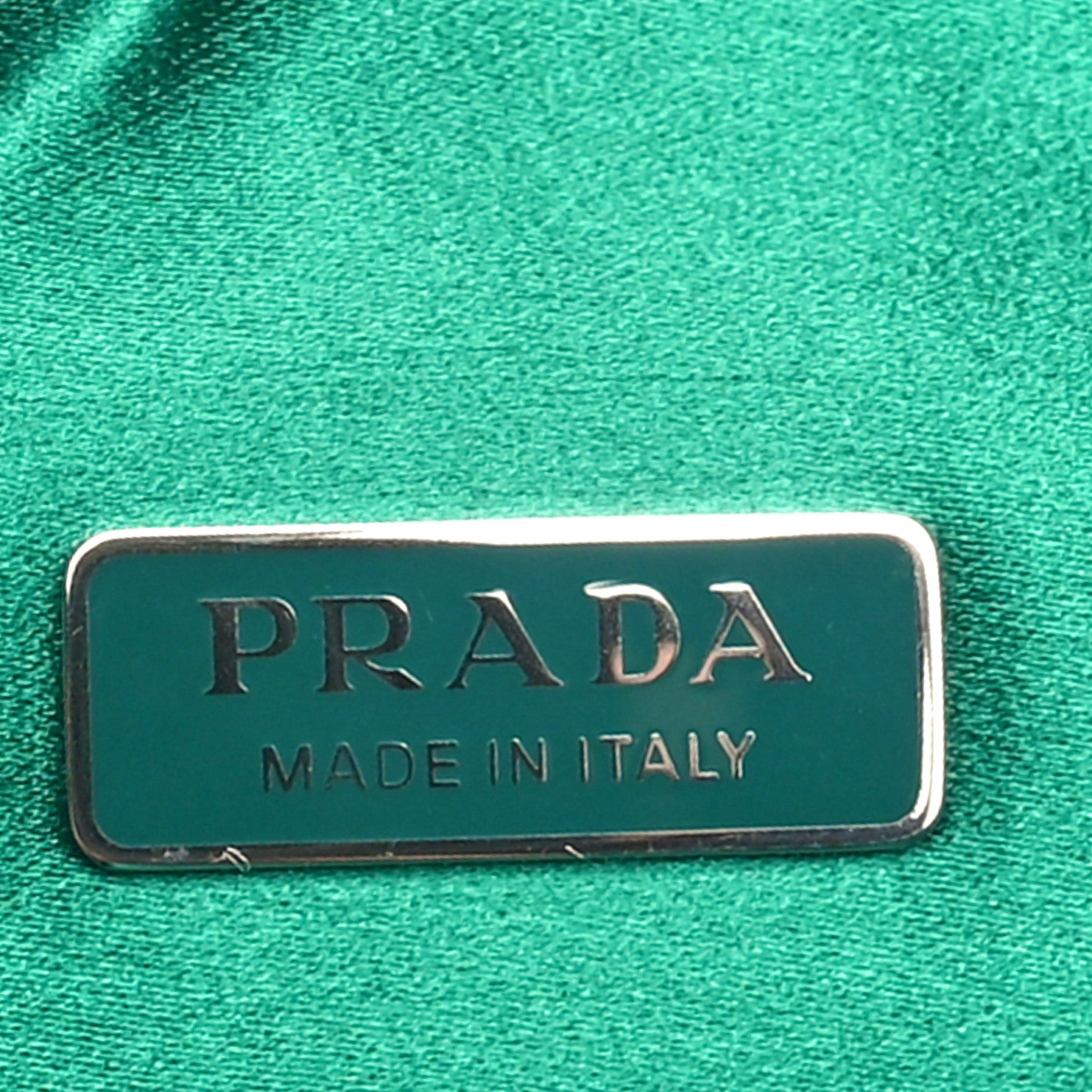Prada Satin Crystal Mini Re-Edition 2000 Bag Mango 6 of 9