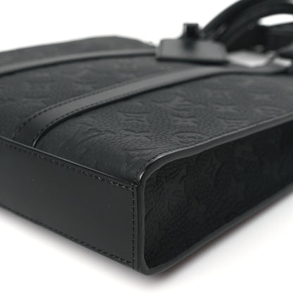 Louis Vuitton Taurillon Monogram Sac Plat Cross Black 9 of 9