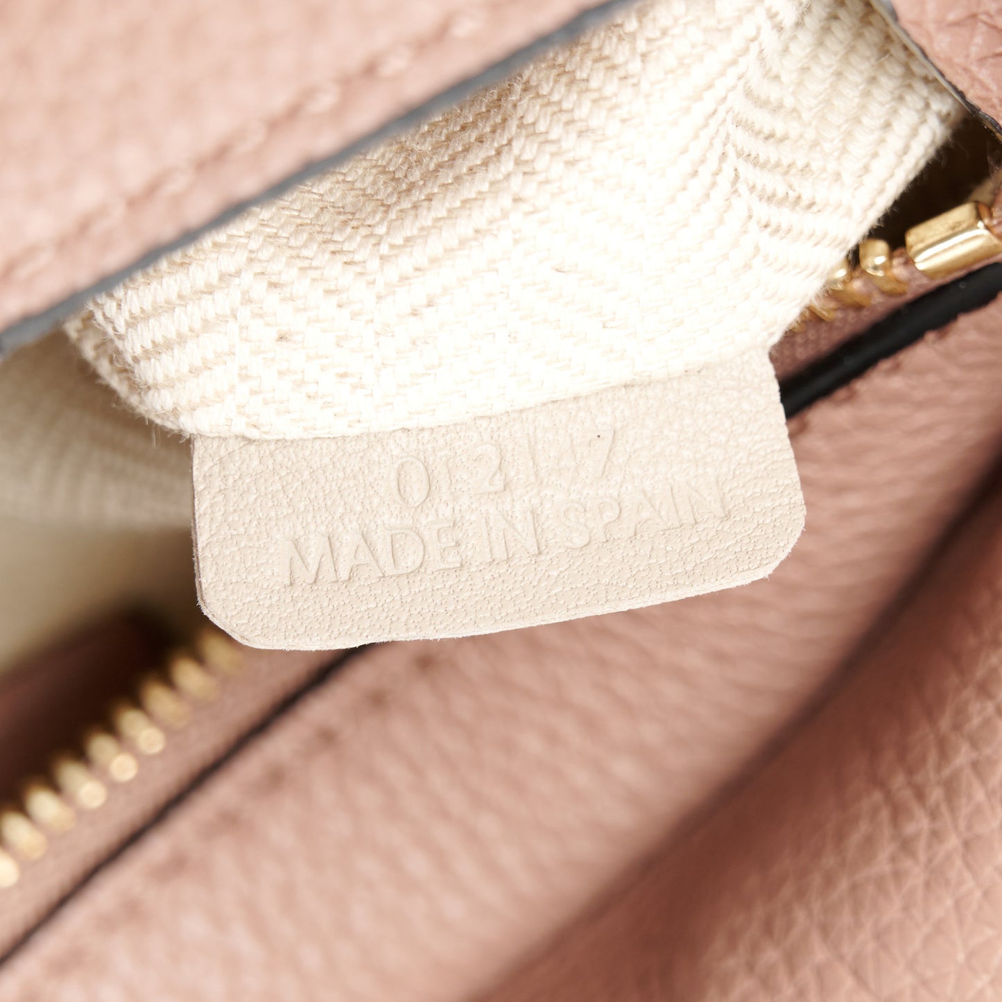 Calfskin Mini Puzzle Bag Dark Blush