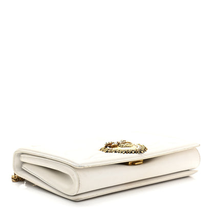 Dolce & Gabbana Calfskin Large Devotion Bag White 4 of 18
