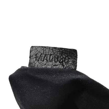 Givenchy Crinkled Patent Envelope Folded Clutch Black 6 of 13