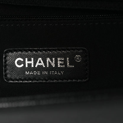 Chanel Caviar Quilted New Medium Boy Flap Black 6 of 12