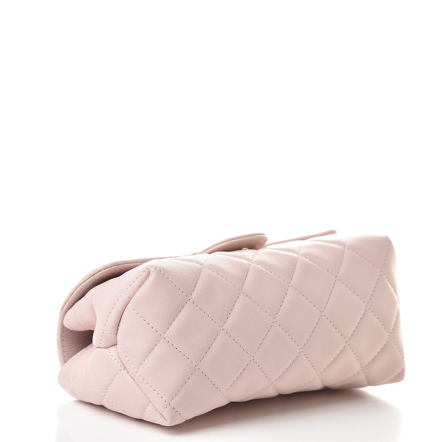 Chanel Lambskin Quilted Flap Cosmetic Case Rose Clair 4 of 11