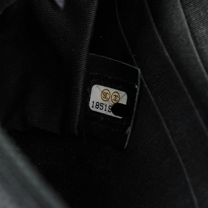 Chanel Caviar Half Moon Wallet On Chain WOC Black 8 of 8