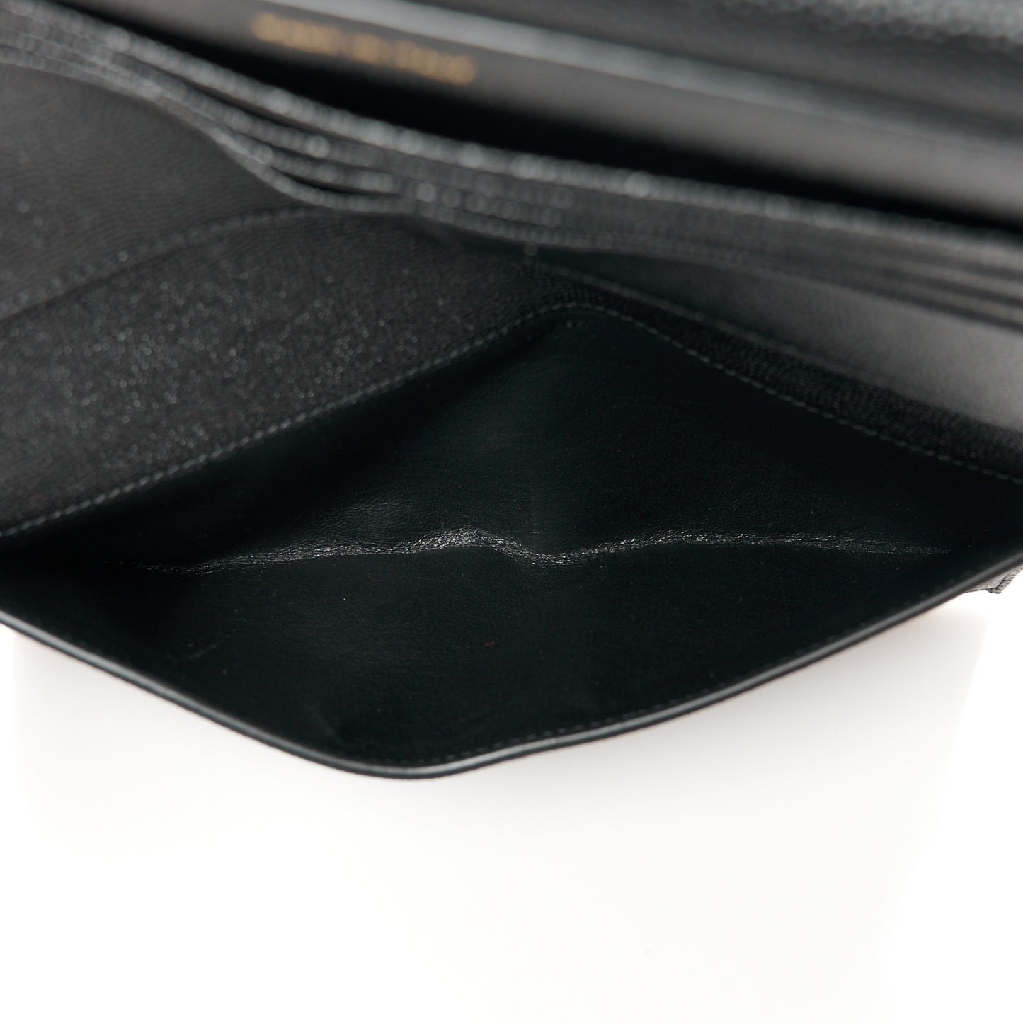 Grain De Poudre Monogram Uptown Wallet Black