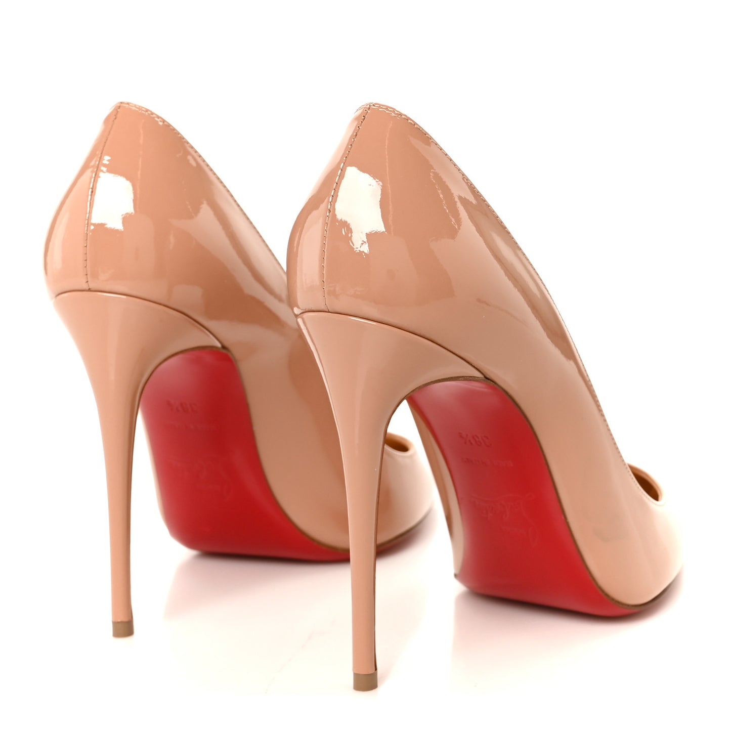 Patent Decollete 554 100 Pumps 38.5 Nude