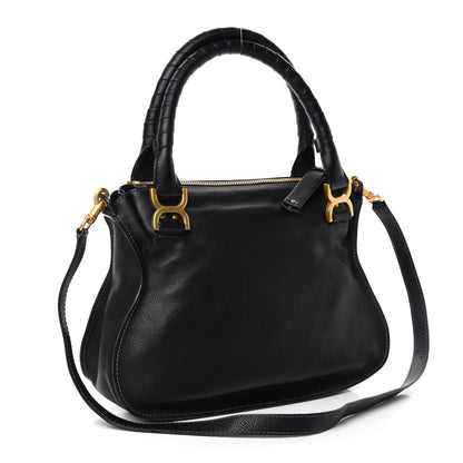 Chloe Calfskin Medium Marcie Satchel Black 4 of 11