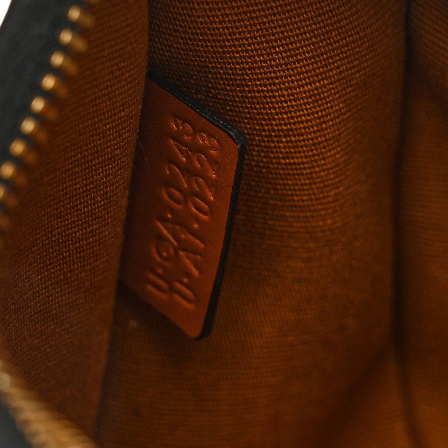 Celine Triomphe Canvas Calfskin Ava Shoulder Bag Tan 7 of 12