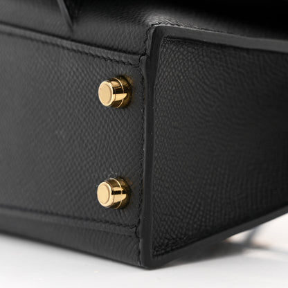 Hermes Epsom Kelly En Desordre Sellier 20 Black 11 of 12