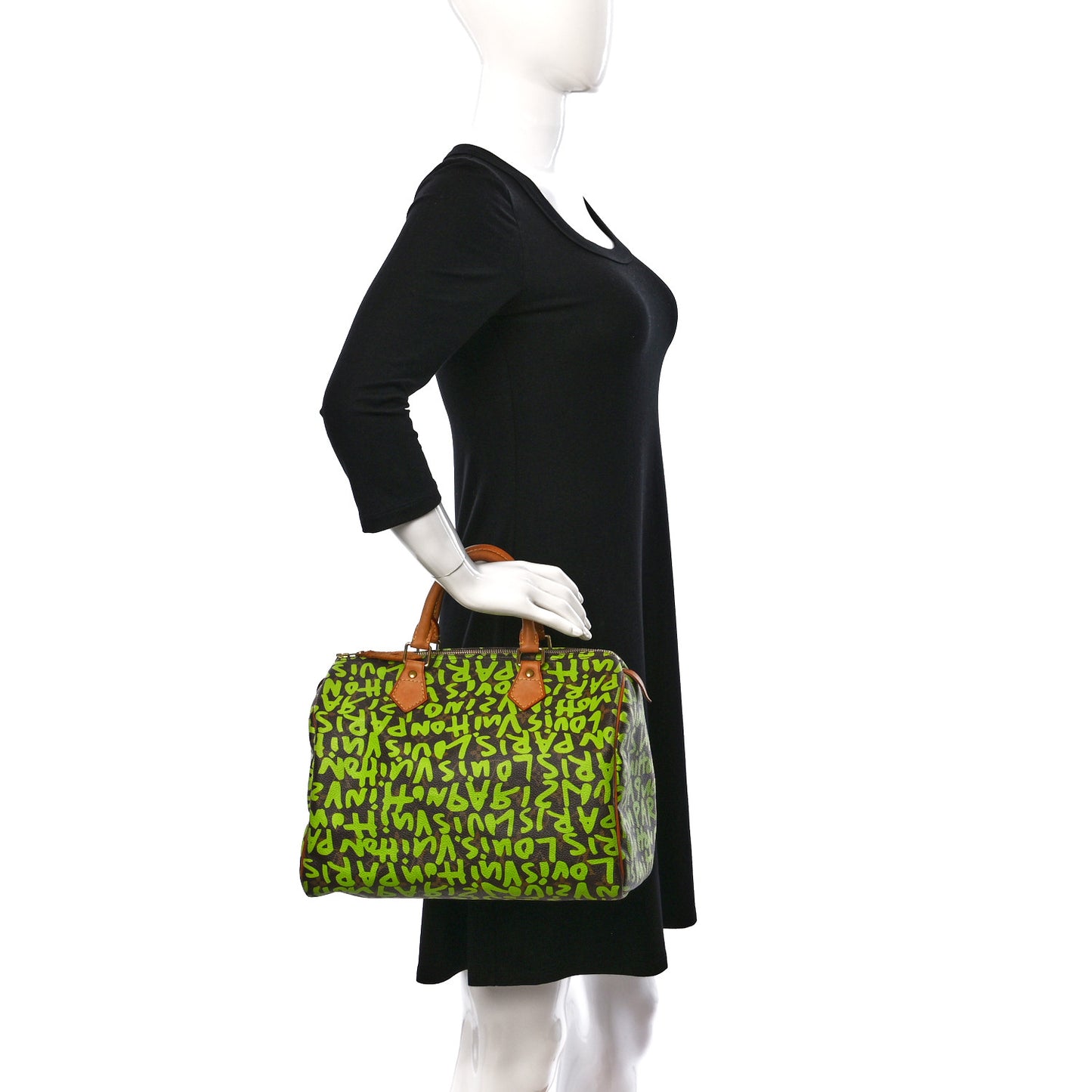 Monogram Graffiti Speedy 30 Green