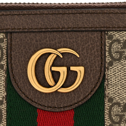 Gucci X DISNEY GG Supreme Monogram Web Three Little Pigs Ophidia Documents Holder Beige New Acero 9 of 9