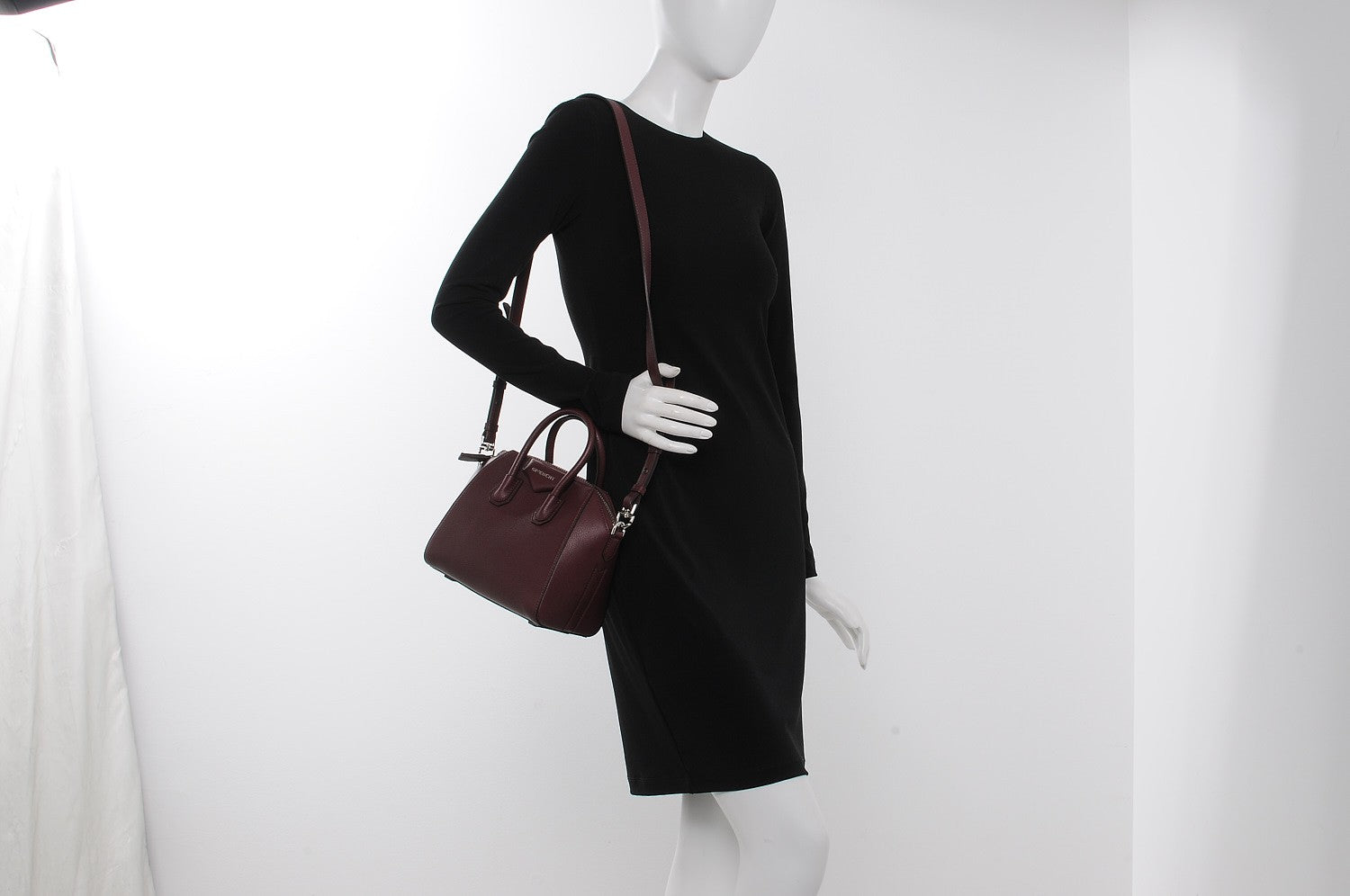 Burberry Prorsum House Check Shoulder Bag Black 11 of 11