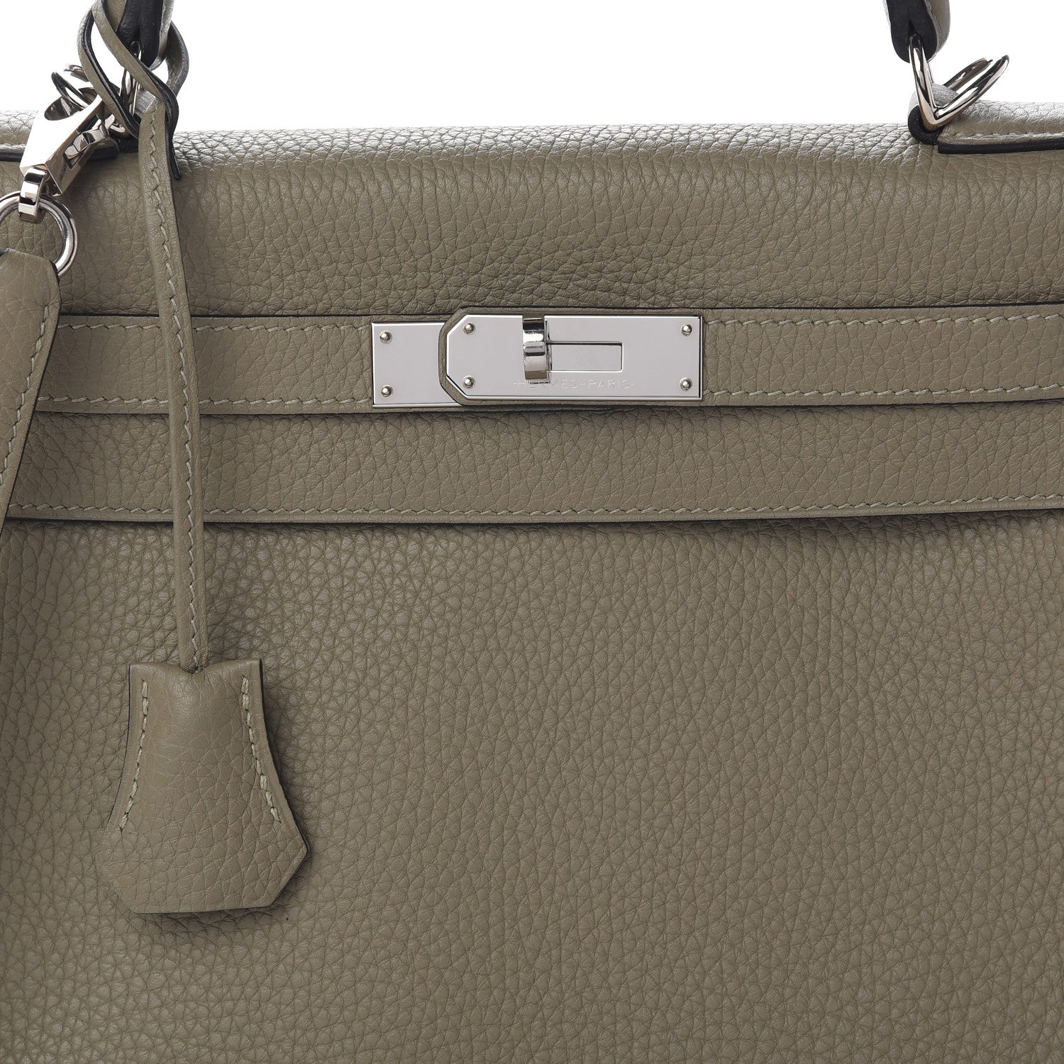 Hermes Taurillon Clemence Kelly Retourne 28 Sauge 8 of 12