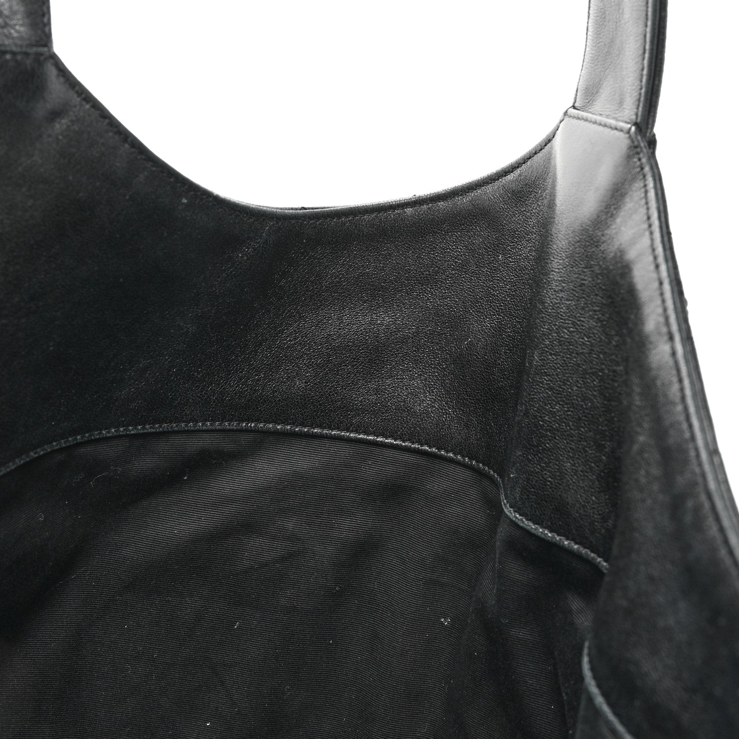Saint Laurent Lambskin Quilted Maxi Icare Shopping Tote Black 14 of 18