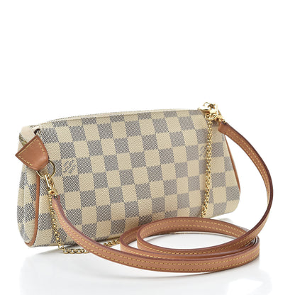 Louis Vuitton Damier Azur Eva Clutch 3 of 13