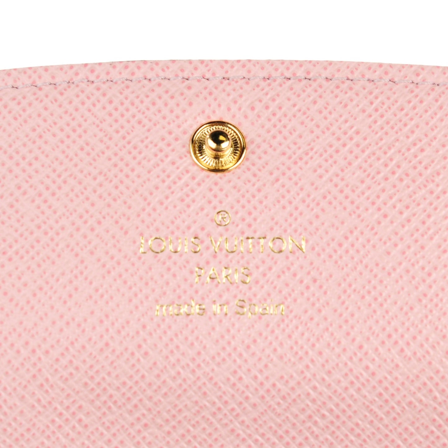 Monogram Emilie Wallet Rose Ballerine